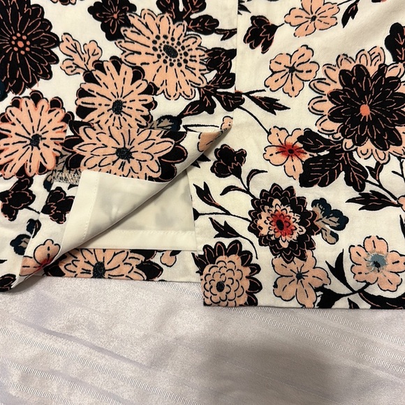 Loft outlet skirt multicolor sz 14 - Picture 4 of 8